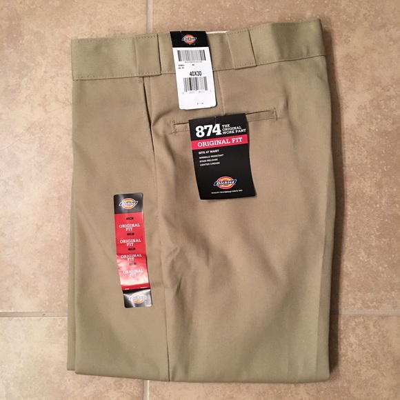 NWT Dickies 874 Original fit work pants men 40x30 - Picture 2 of 5